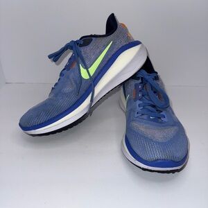 Nike Vomero 17 Polar Blue-Lime Blast-Blue‎ Joy Womens Sz 9 [FB8502-401]